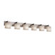 Clouds LED 56.5 inch Brushed Nickel Bath Bar Wall Light in 4200 Lm LED, Oval, Modular