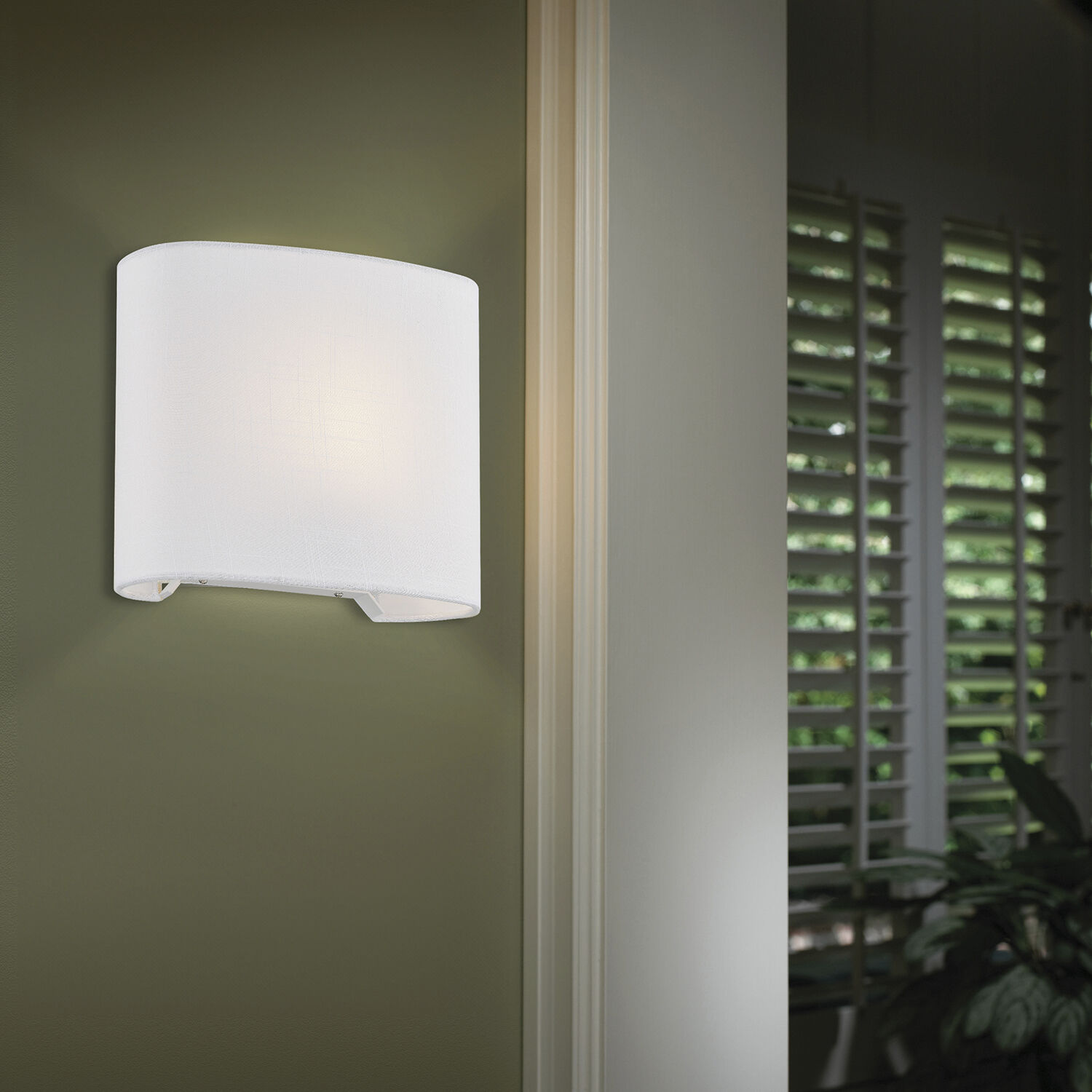 Textile Collection 1 Light 12 inch White ADA Wall Sconce Wall Light