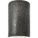 Ambiance 1 Light 7.75 inch Hammered Pewter Wall Sconce Wall Light in Incandescent, Large