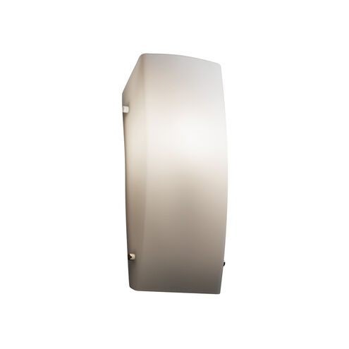 Fusion 1 Light 5.5 inch Polished Chrome ADA Wall Sconce Wall Light in Incandescent, Opal Fusion