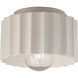 Radiance Collection 1 Light 8 inch Reflecting Pool Outdoor Flush-Mount