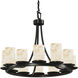 Alabaster Rocks 12 Light 28 inch Dark Bronze Chandelier Ceiling Light in Incandescent