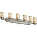 Alabaster Rocks LED 44 inch Brushed Nickel Bath Bar Wall Light