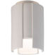 Radiance Collection LED 6.25 inch Antique Gold Outdoor Flush-Mount