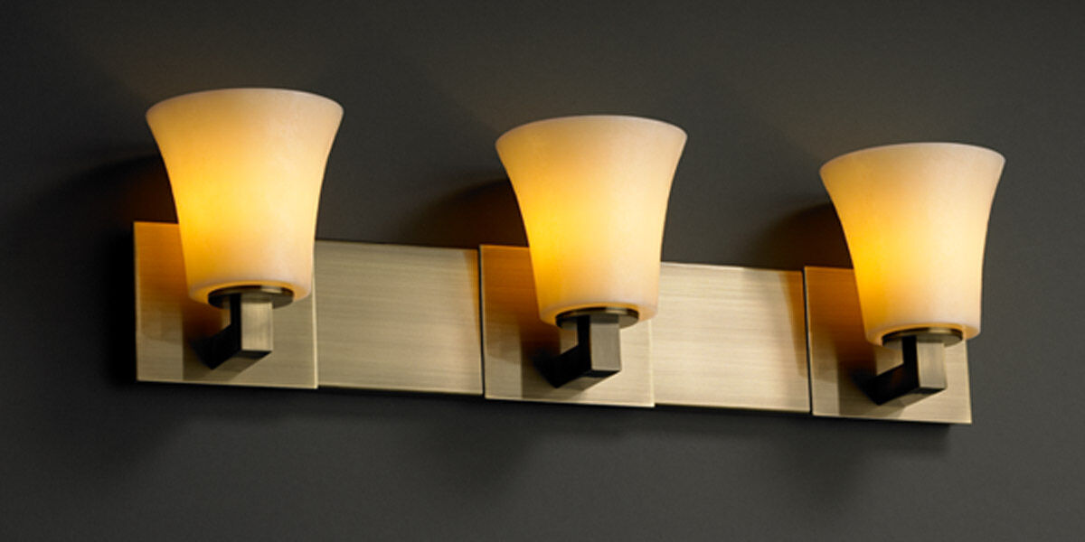 CandleAria LED 27 inch Matte Black Bath Bar Wall Light in 2100 Lm LED, Cream (CandleAria), Cylinder with Flat Rim, Modular