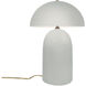 Portable 18.25 inch 60 watt Matte White Table Lamp Portable Light