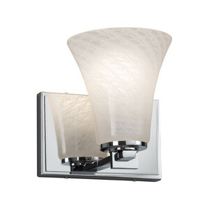 Fusion LED 7 inch Brushed Brass Wall Sconce Wall Light