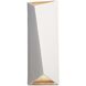 Ambiance Collection LED 9 inch Carrara Marble Wall Sconce Wall Light