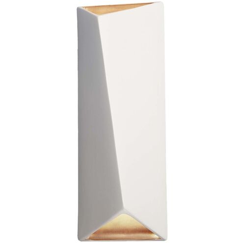 Ambiance Collection LED 9 inch Carrara Marble Wall Sconce Wall Light