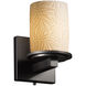 Limoges LED 5 inch Dark Bronze Wall Sconce Wall Light in 700 Lm LED, Bamboo, Dakota