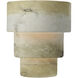Ambiance Terrace LED 14.25 inch Greco Travertine Outdoor Wall Sconce, Large