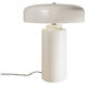 Portable 16.5 inch 60 watt Midnight Sky and Matte White Table Lamp Portable Light