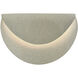 Ambiance Collection - Petal Wall Sconce Wall Light in Celadon Green Crackle, Form+Finish+Function
