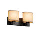 Textile 2 Light 16.00 inch Bathroom Vanity Light