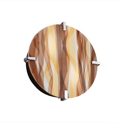 3form LED 12.5 inch Polished Chrome Flush Mount Ceiling Light