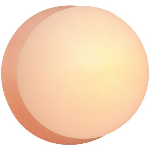 Ambiance LED 4.5 inch Gloss Blush Wall Sconce Wall Light