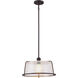 Revere 1 Light 16 inch Dark Bronze Pendant Ceiling Light