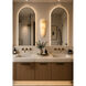 LumenAria Collection - Lumi Family 2 Light 6.25 inch Faux Alabaster Resin ADA Wall Sconce Wall Light in 4" D x 6.25" W x 18.5" H, EVOLV