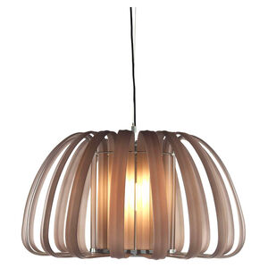 Bohemia Collection - Geminis Family LED 25 inch Polished Chrome Chandelier Ceiling Light in Frosted Smoke