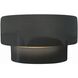 Ambiance 1 Light 10 inch Gloss Grey Wall Sconce Wall Light