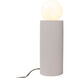 Portable 16.5 inch 60 watt Bisque Table Lamp Portable Light