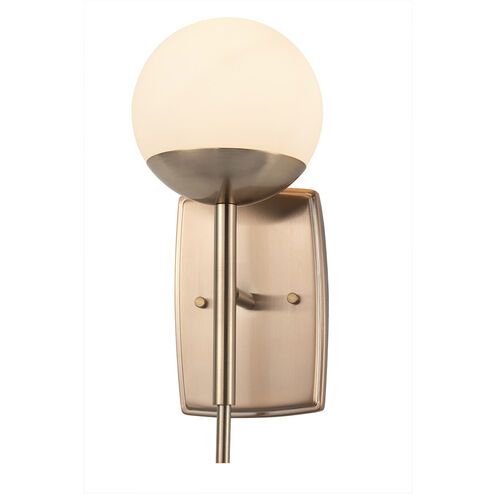 EVOLV 5 inch Brushed Brass Wall Sconce Wall Light, Epoch Family