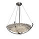 Veneto Luce LED 28 inch Brushed Nickel Pendant Ceiling Light in 5000 Lm LED, Lace (Veneto Luce)