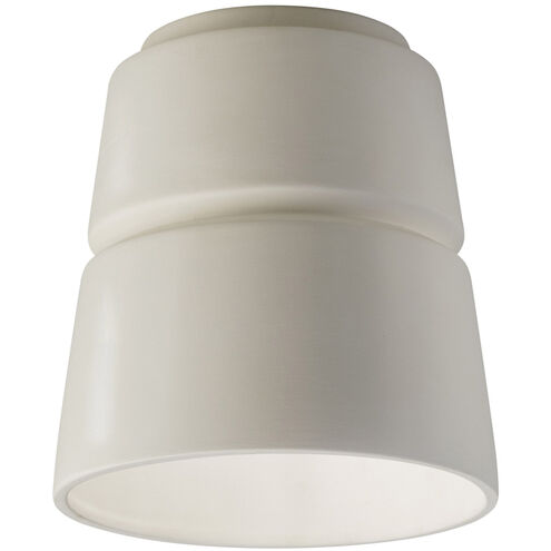 Radiance Collection LED 7.5 inch Carrara Marble Flush-Mount Ceiling Light