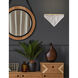 Ambiance LED 12 inch Brushed Nickel Wall Sconce Wall Light