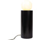 Portable 16.5 inch 60 watt Carbon Matte Black Table Lamp Portable Light