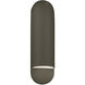 Ambiance 1 Light 20 inch Pewter Green Outdoor Wall Sconce in Incandescent