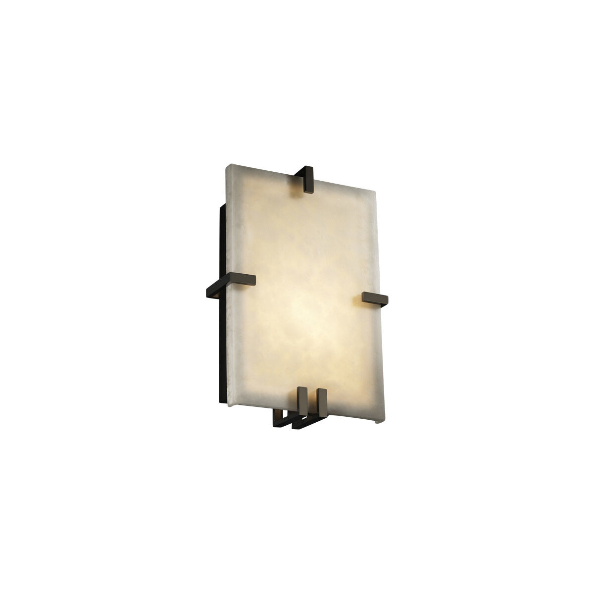 Clouds LED 8.5 inch Dark Bronze ADA Wall Sconce Wall Light in 2000 Lm LED
