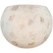 Alabaster Rocks Collection 1 Light 10 inch Alabaster Rocks ADA Wall Sconce Wall Light, Globe Family