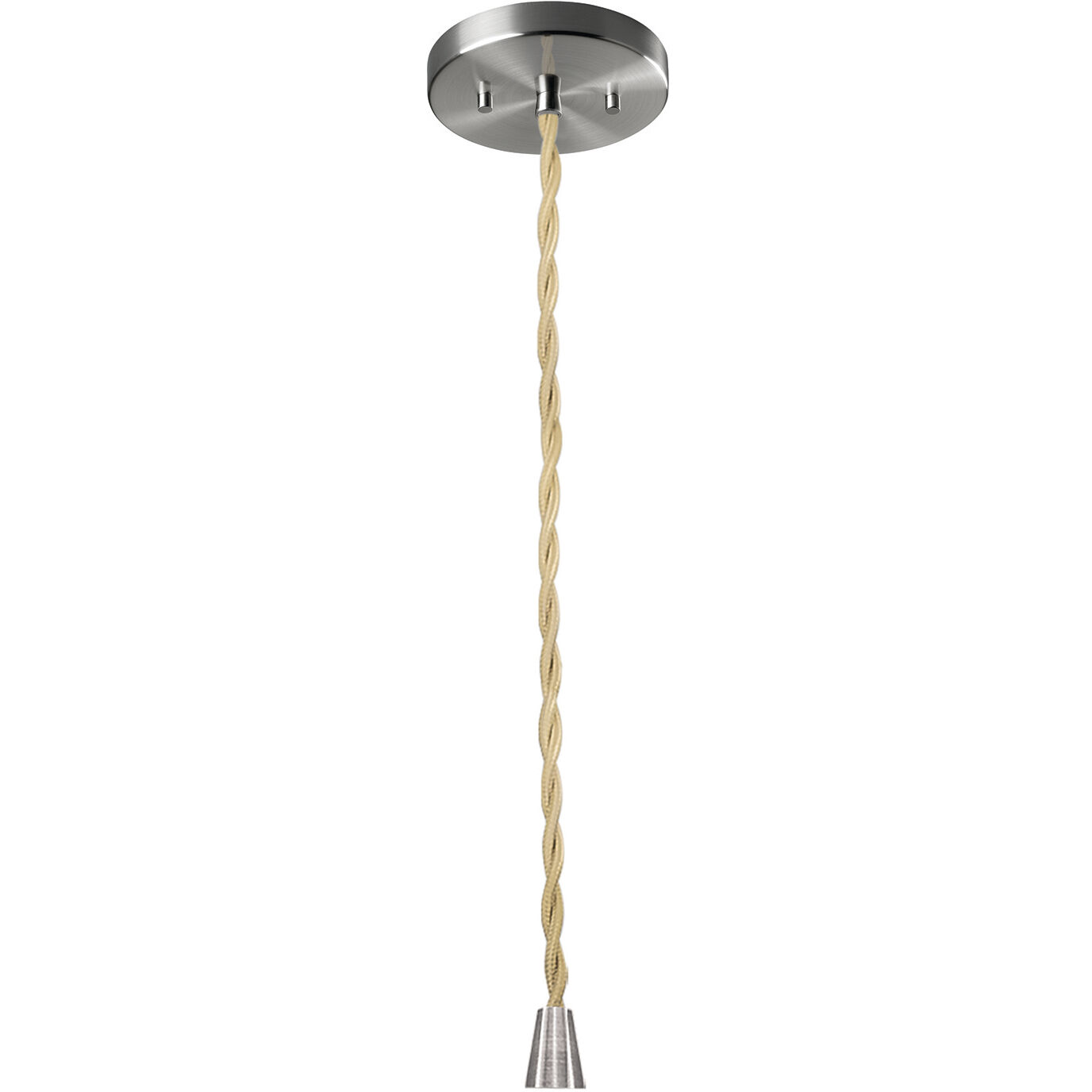 Radiance LED 8 inch Reflecting Pool and Brushed Nickel Pendant Ceiling Light