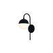 EVOLV LED 7 inch Matte Black Wall Sconce Wall Light, Ion Family