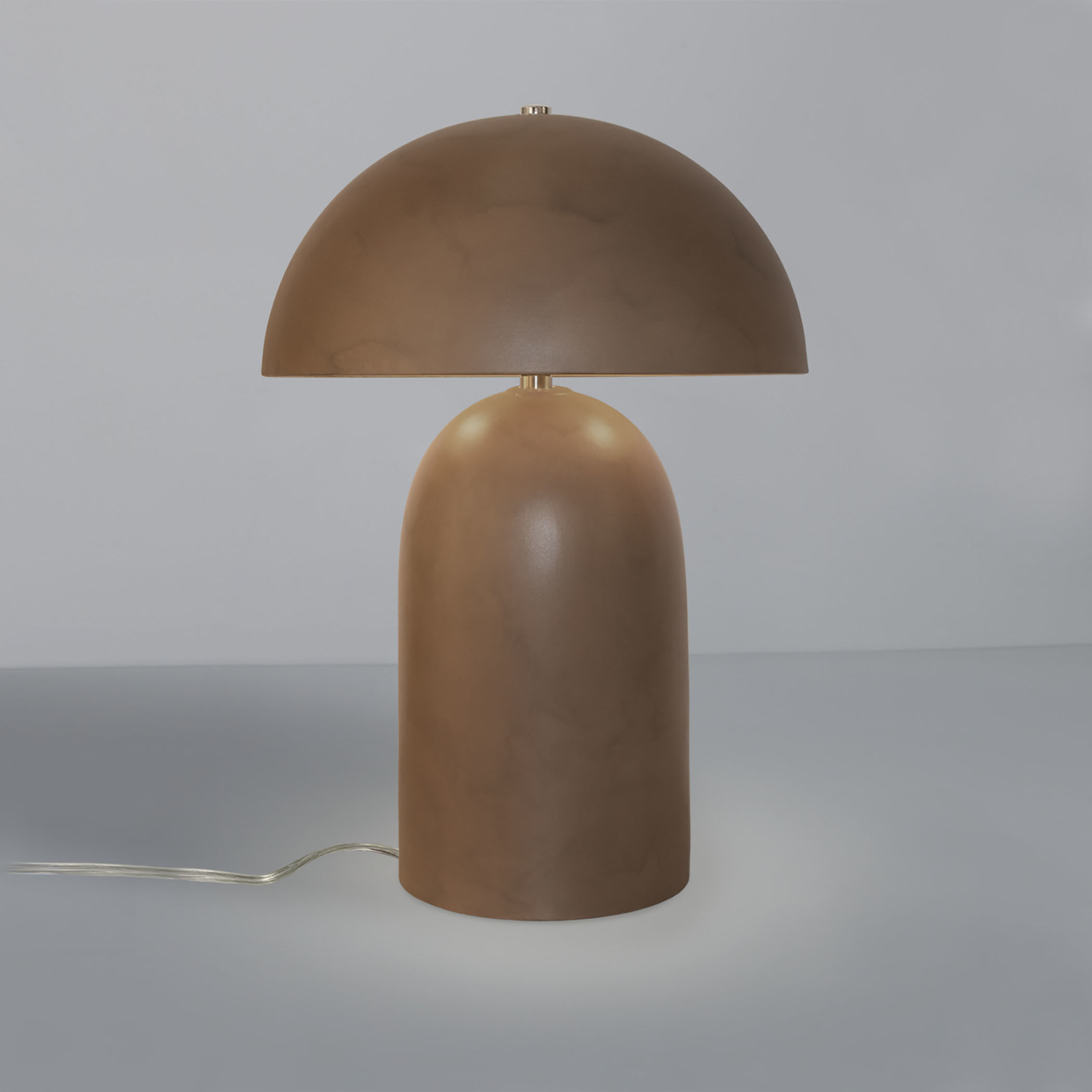 Portable 18.25 inch 60 watt Greco Travertine Table Lamp Portable Light