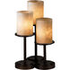 Clouds 16 inch 27 watt Dark Bronze Table Lamp Portable Light in 2100 Lm LED
