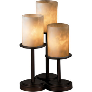 Clouds 16 inch 27 watt Dark Bronze Table Lamp Portable Light in 2100 Lm LED