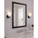 Fusion Collection - Pavia Family 1 Light 6.75 inch Matte Black and Opal Wall Sconce Wall Light, EVOLV