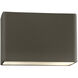 Ambiance 1 Light 6 inch Pewter Green Outdoor Wall Sconce in Incandescent