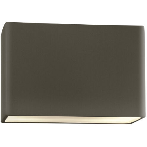 Ambiance 1 Light 6 inch Pewter Green Outdoor Wall Sconce in Incandescent