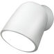 Ambiance Collection LED 7.75 inch Gloss White and Gloss White Outdoor Wall Sconce