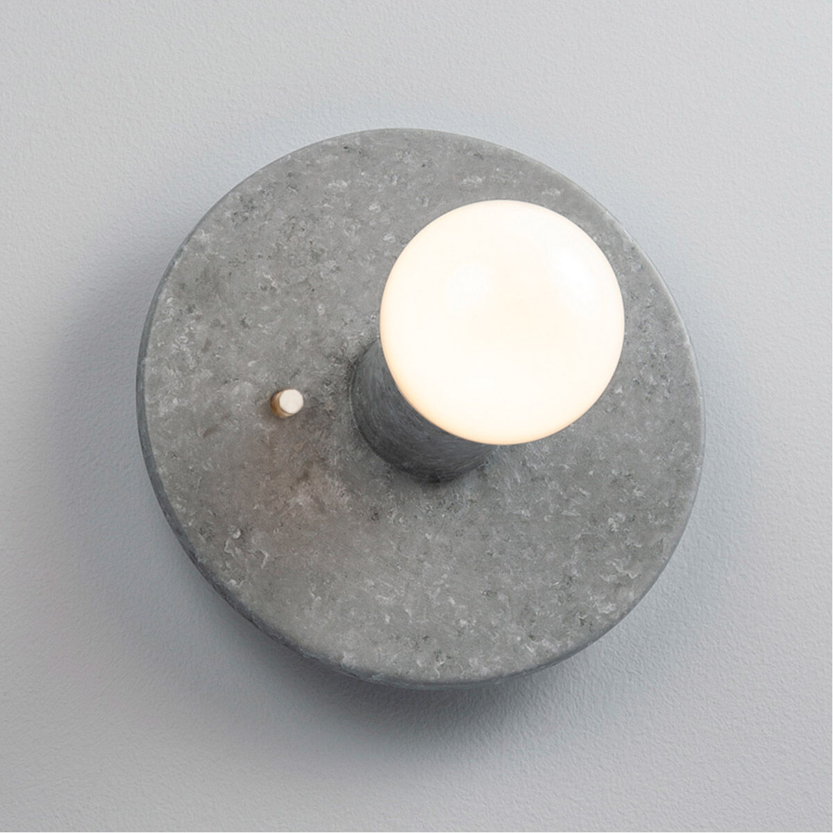Justice Design CER 6280 CONC Ambiance Collection 1 Light Concrete