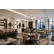 Fusion Collection - Rimini Family 1 Light 2 inch Brushed Brass and Clear Ribbed Pendant Ceiling Light, EVOLV