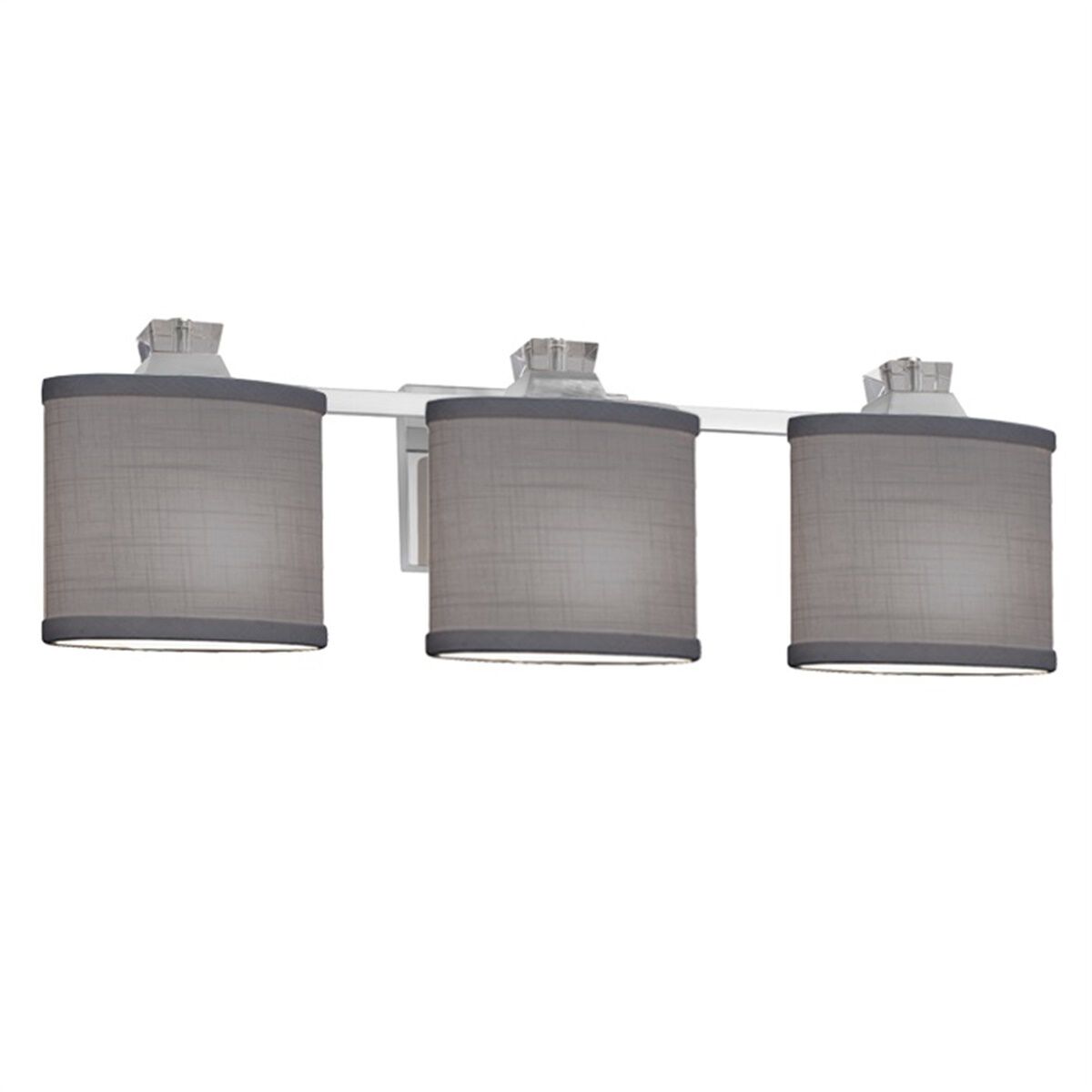 Textile 3 Light 25.5 inch Polished Chrome Bath Vanity Light Wall Light, Ardent Family, Choices