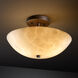 Clouds LED 14 inch Dark Bronze Semi-Flush Ceiling Light in 2000 Lm LED