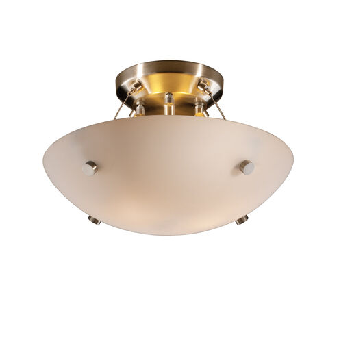 Fusion 14 inch Semi-Flush Bowl Ceiling Light