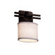 Textile LED 9 inch Matte Black ADA Wall Sconce Wall Light