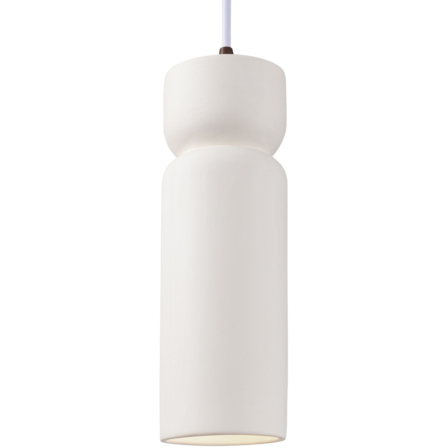 Radiance Collection 1 Light 4 inch Concrete Pendant Ceiling Light