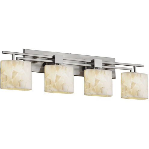 Alabaster Rocks LED 36 inch Dark Bronze Vanity Light Wall Light in 2800 Lm LED, Rectangle